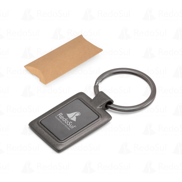 RD 93395-Chaveiro Executivo Personalizado Retangular RD 93395-Chaveiro Executivo Personalizado Retangular